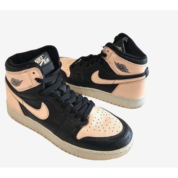 Nike Air Jordan 1 Retro High OG GS Crimson Tint- 575441-081 Youth Size 6Y - Picture 2 of 11